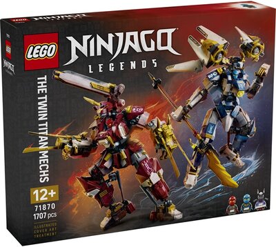 LEGO® NINJAGO® Iker titánpáncélok 71870