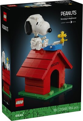 LEGO® Ideas Peanuts: Snoopy kutyaháza 21368