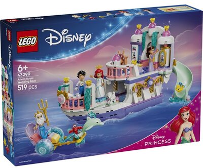 LEGO® | Disney Princess Ariel esküvői hajója 43299