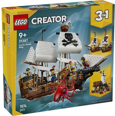 LEGO® Creator Ikonikus kalózhajó 31387