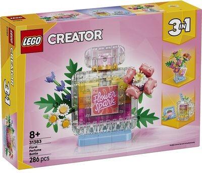LEGO® Creator Parfümös üveg és virágos dekoráció 31383