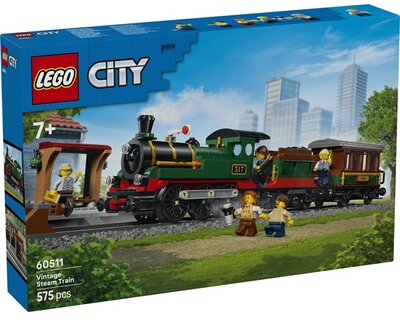 LEGO® City Trains Nosztalgia gőzmozdony 60511