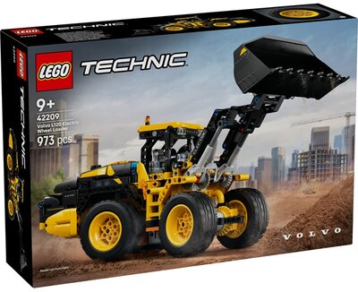 LEGO® Technic Volvo L120 Electric kerekes rakodógép, építőipari játék 42209