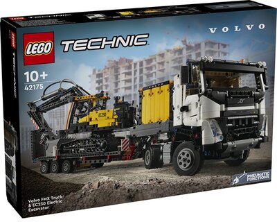 LEGO® Technic Volvo FMX teherautó és EC230 elektromos markoló 42175
