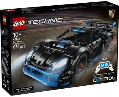 LEGO® Technic Porsche GT4 e-Performance versenyautó játék 42176
