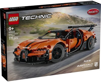LEGO® Technic Bugatti Chiron Pur Sport hiperautó 42222