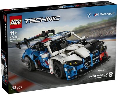 LEGO® Technic BMW M4 GT3 EVO versenyautó-modellkészlet 42226
