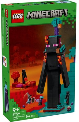 LEGO® Minecraft® A Bevégzőtorony, gyermekjáték és gamerajándék 21279