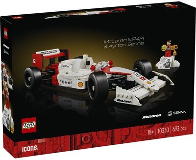 LEGO® Icons McLaren MP4/4 & Ayrton Senna szett 10330