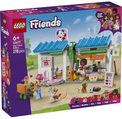 LEGO® Friends Jutifalat pékség, játék építőkészlet 42677