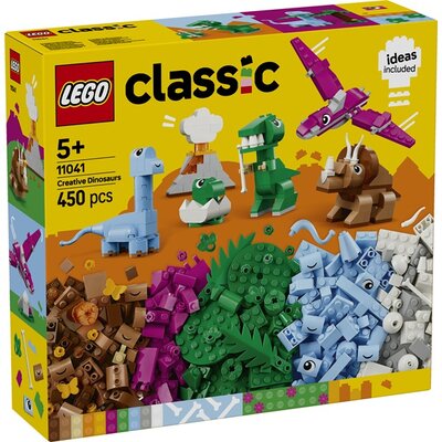 LEGO® Classic Kreatív dinoszauruszok, fantáziadús játékmodellek 11041