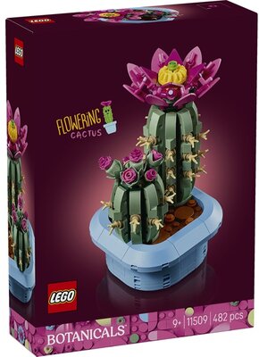 LEGO® Botanicals Virágzó kaktusz, növénydekoráció 11509