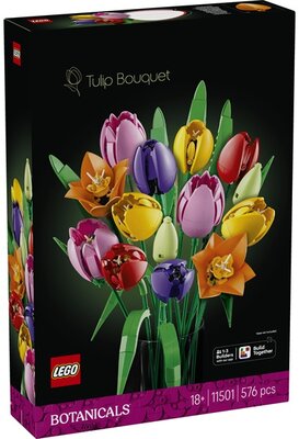 LEGO® Botanicals Tulipáncsokor dekoráció 11501