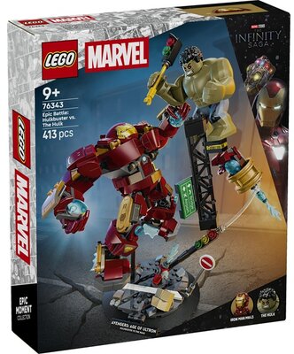LEGO® | Marvel Hulkbuster és Hulk óriási csatája 76343