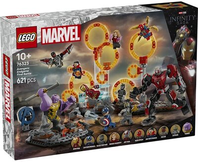 LEGO® | Marvel Bosszúállók: Végjáték a döntő csata, megépíthető szett 76323