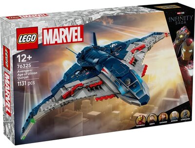 LEGO® | Marvel Bosszúállók: Ultron kora Quinjet, építőkészlet gyerekeknek 76325