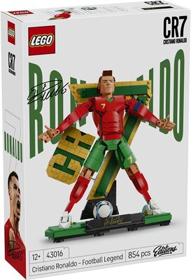 LEGO® Editions Cristiano Ronaldo - Futball-legenda 43016