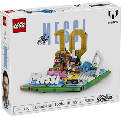 LEGO® Editions Lionel Messi - A futball legjobb pillanatai 43011