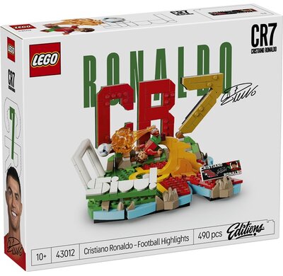 LEGO® Editions Cristiano Ronaldo - A futball legjobb pillanatai 43012