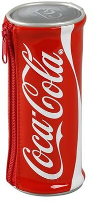 Tolltartó, cipzáras, VIQUEL "Coca-Cola", piros