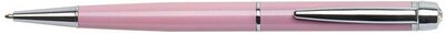 Golyóstoll, rózsaszín "Lille Pen", fehér SWAROVSKI® kristállyal, 14cm, ART CRYSTELLA®