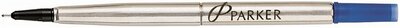 Rollertoll betét, 0,5 mm, F, góliát, PARKER, "Royal", kék