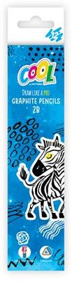 Grafitceruza, 2B, háromszögletű, COOL BY VICTORIA, (12 db)