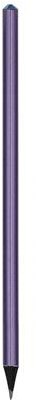 Ceruza, metál sötét lila, tanzanite lila SWAROVSKI® kristállyal, 14 cm, ART CRYSTELLA®