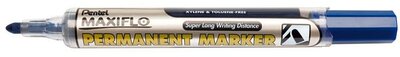 Alkoholos marker, 1,5 mm, kúpos, PENTEL "Maxiflo NFL50", kék