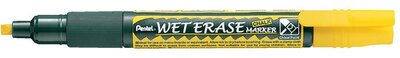 Krétamarker, 2-4 mm, megfordítható hegy, PENTEL "SMW26", sárga