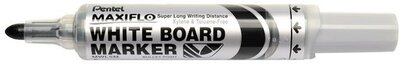 Táblamarker, 2,5 mm, kúpos, PENTEL "Maxiflo MWL5M", fekete