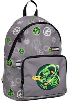 Hátizsák, LEGO "Ninjago Elemental Master of Energy", szürke-mintás