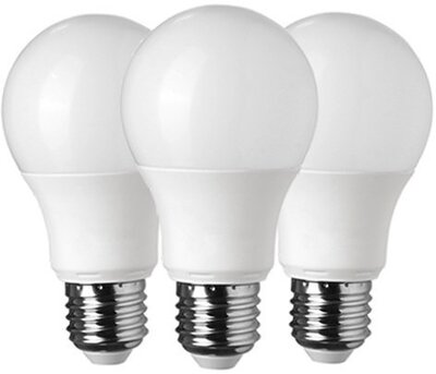 OPTONICA - LED Gömb izzó, E27, 10W, meleg fehér fény, 1320 Lm, 4500K, 3 db/doboz - SP1728