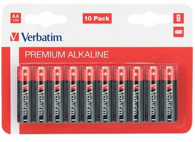 VERBATIM - AA alkáli elemek (10 db) - 49875