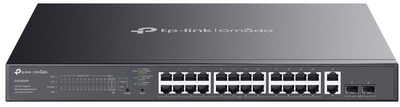 TP-Link - Omada 28-Port Gigabit Easy Managed Switch with 24-Port PoE+ - ES228GMP