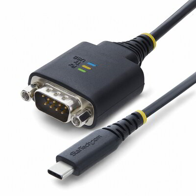 Startech - 30 cm-es USB-C - soros adapterkábel - 1P1FFC-USB-C-SERIAL