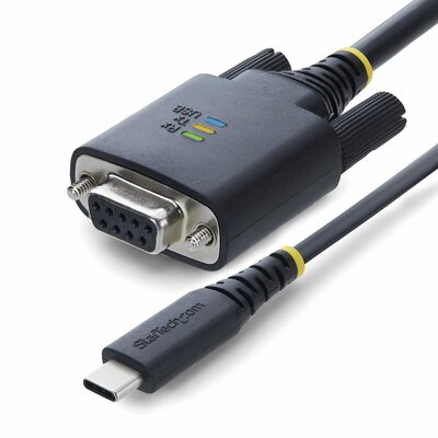 Startech - 2 m-es USB-C - null modem soros adapterkábel - 1P6FFCN-USB-C-SERIAL