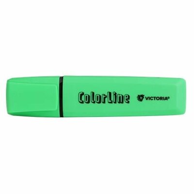 Szövegkiemelő, 1-5 mm, VICTORIA OFFICE, "ColorLine", zöld