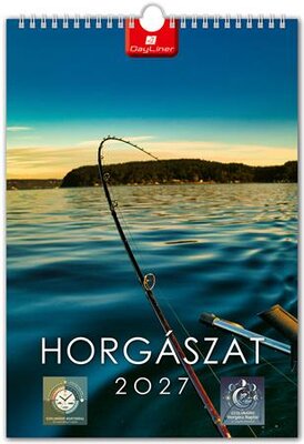 Naptár, fali, DAYLINER, "Horgász"