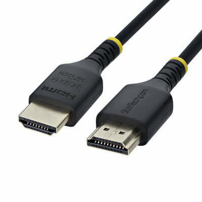 Startech - 1 m-es, tanúsított, ultra nagy sebességű HDMI kábel, 8K 60Hz és 4K 120Hz - HDMI21-CBL-SLIM-1M