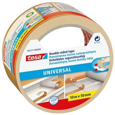 Ragasztószalag, kétoldalas, 50 mm x 10 m, TESA, "PP 56171", (10 méter)