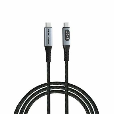VERBATIM - USB4 szinkronizáló és töltőkábel kijelző tápellátással - 240 W - 31849