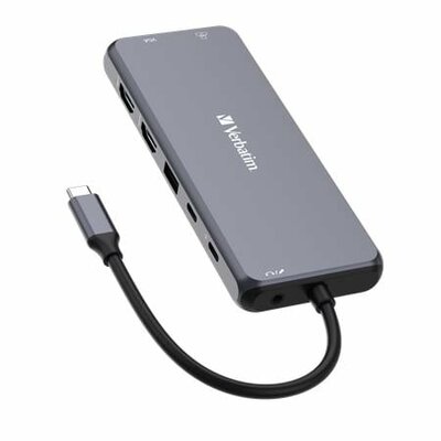 VERBATIM - USB-C Pro többportos elosztó - 32154