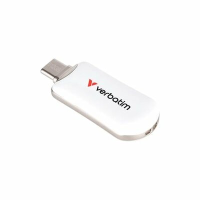 VERBATIM - Plectra USB-C pendrive Fehér 512 GB - 30231