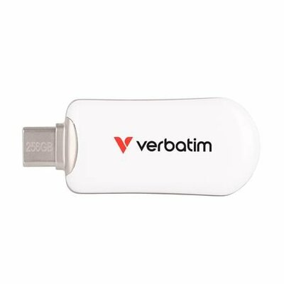 VERBATIM - Plectra USB-C pendrive Fehér 256 GB - 30230