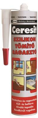 Ragasztó, szilikon, 300 ml, HENKEL "Ceresit"