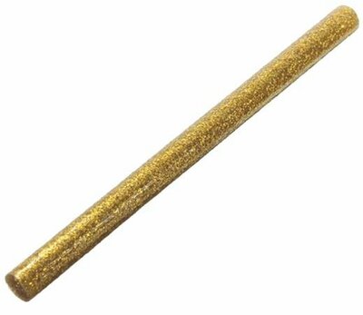 Csillámos ragasztó stick, ragasztópisztolyhoz, 3 db, 11 x 200 mm, arany, (3 db)
