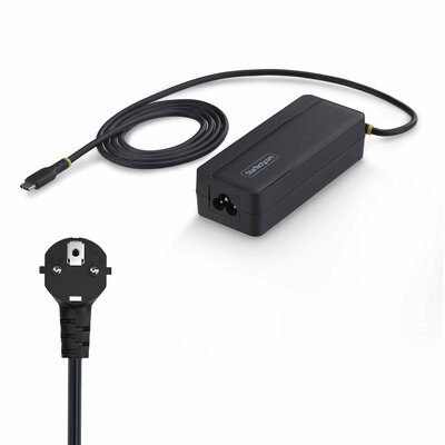 Startech - 140 W-os USB-C laptop töltő beépített 1,2 m-es USB-C kábellel, GaN hálózati adapter MacBook - 1140LE-USB-C-CHARGER