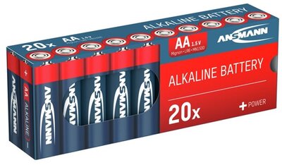 ANSMANN - Alkáli Elem, ceruza, AA, 20 db - 5015548