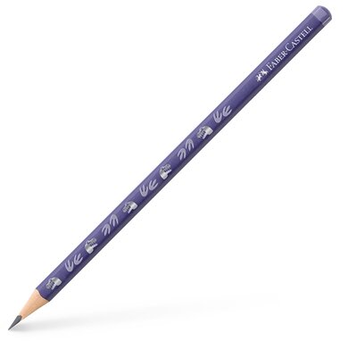 Faber-Castell Dinoszaurusz HB háromszögletű kék grafitceruza